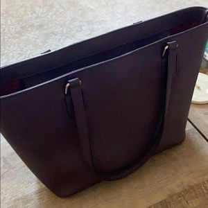 Burgundy Kate Spade bag